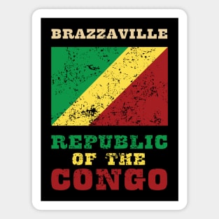 Flag of Republic of the Congo Magnet